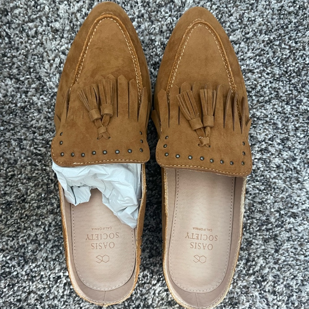 Vici suede mules